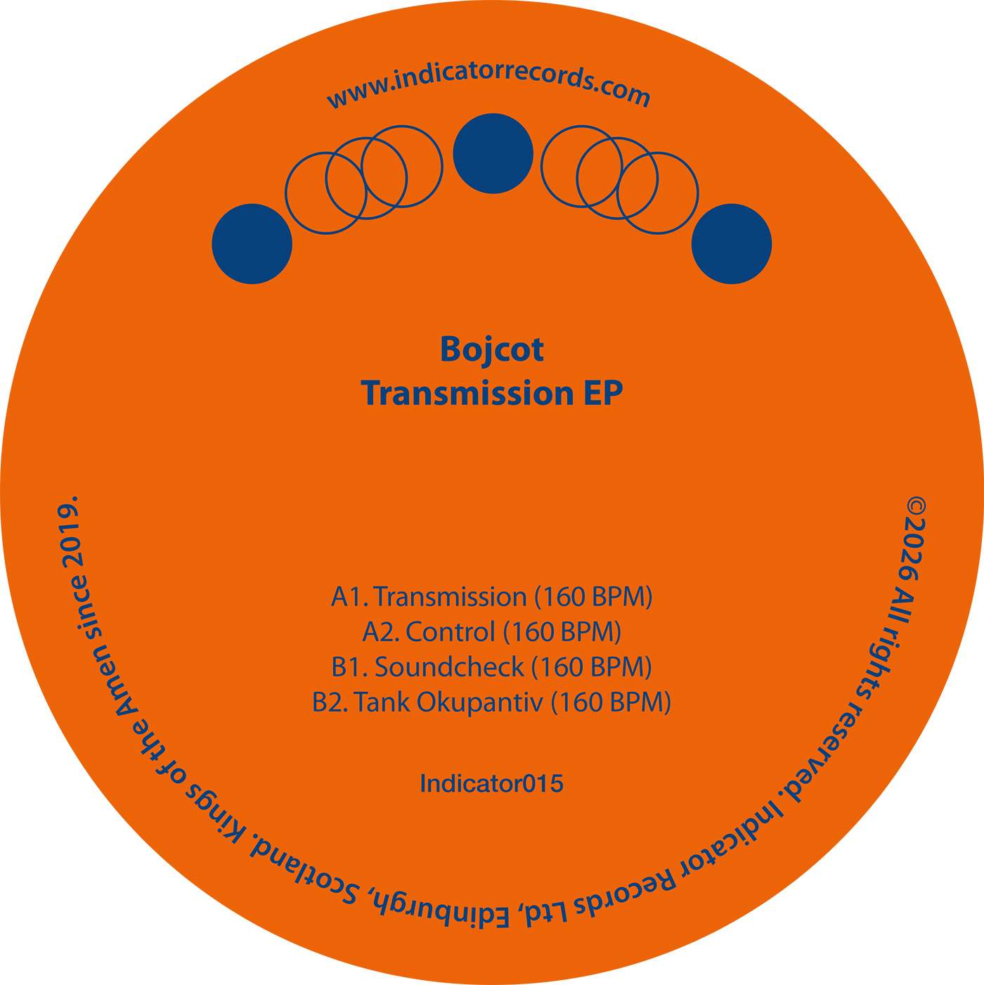 Indicator Records 15 Bojcot Transmission EP