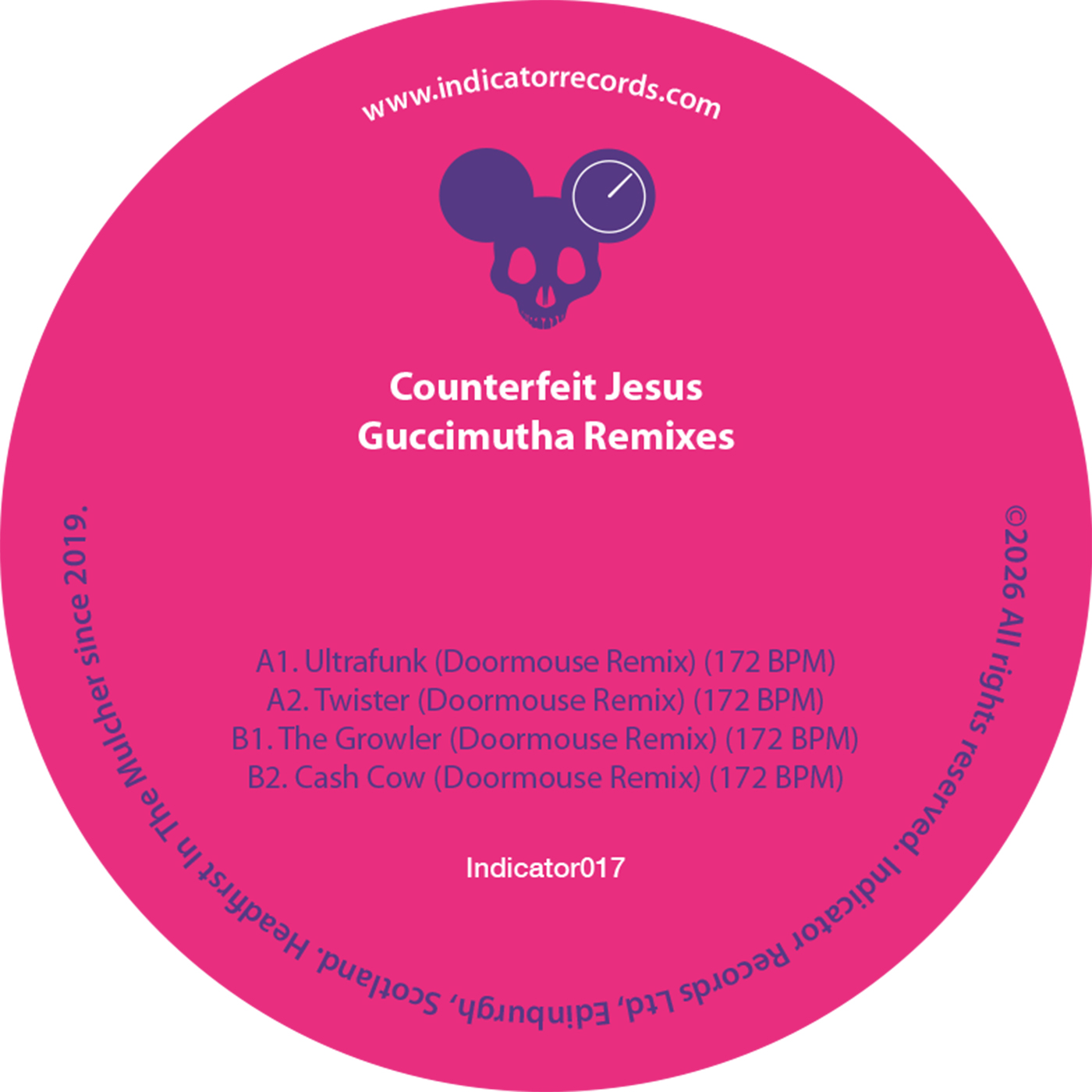Indicator 17 Doormouse Remixes Guccimutha EP